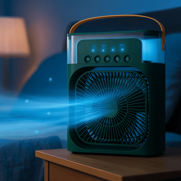 Portable Silent 3-in-1 LED Cooling Fan | Kalsten