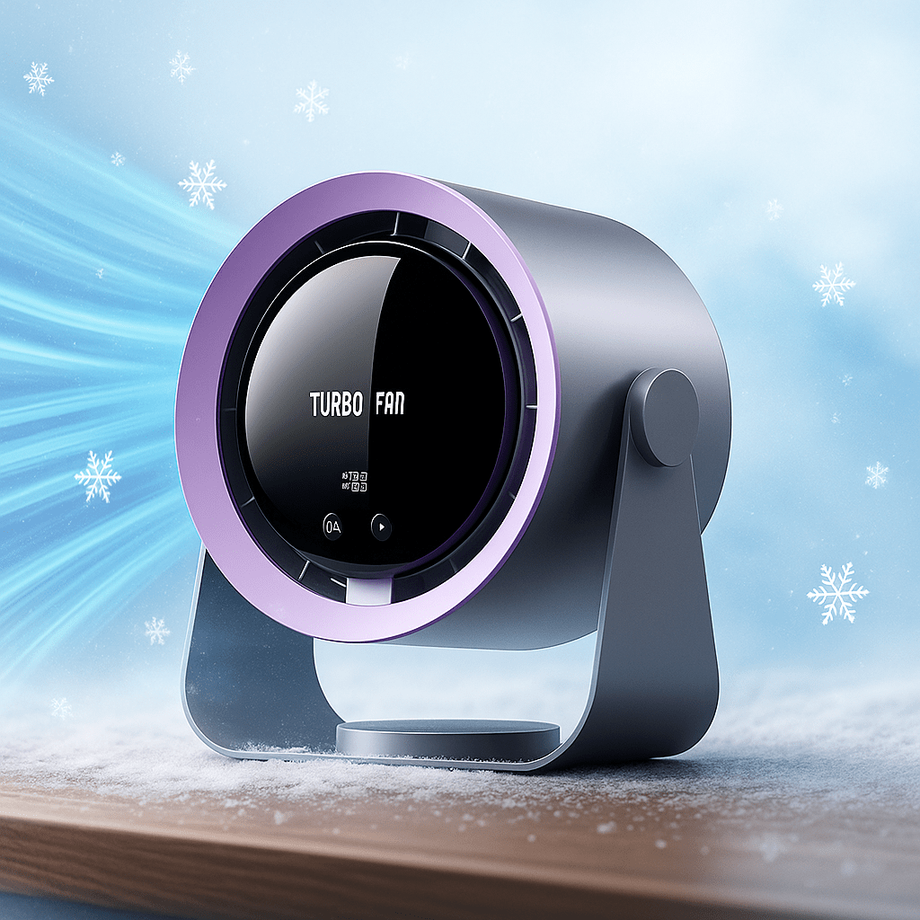 Blade-less Turbo Fan LED Quiet | Kalsten