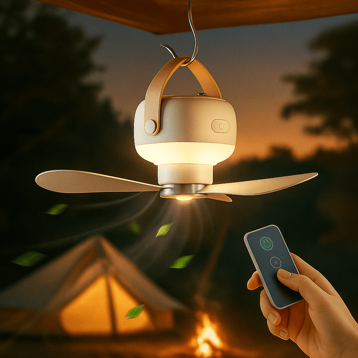 AirMate Wireless Rechargeable Fan with Remote Control | Kalsten