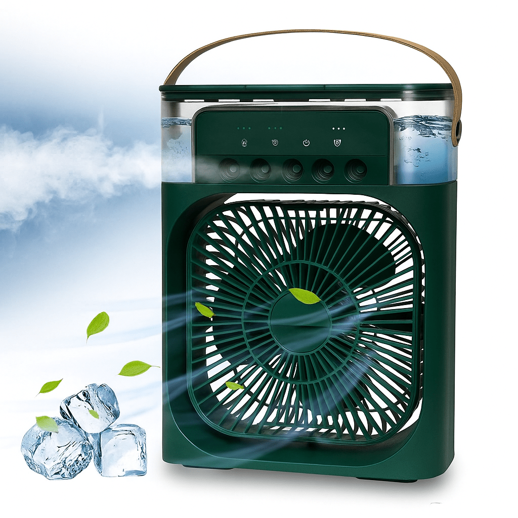 Mini Ice Nebula Fan 2-in-1 Portable | Kalsten