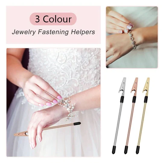 Bracelet helper for closing clasps | Kalsten