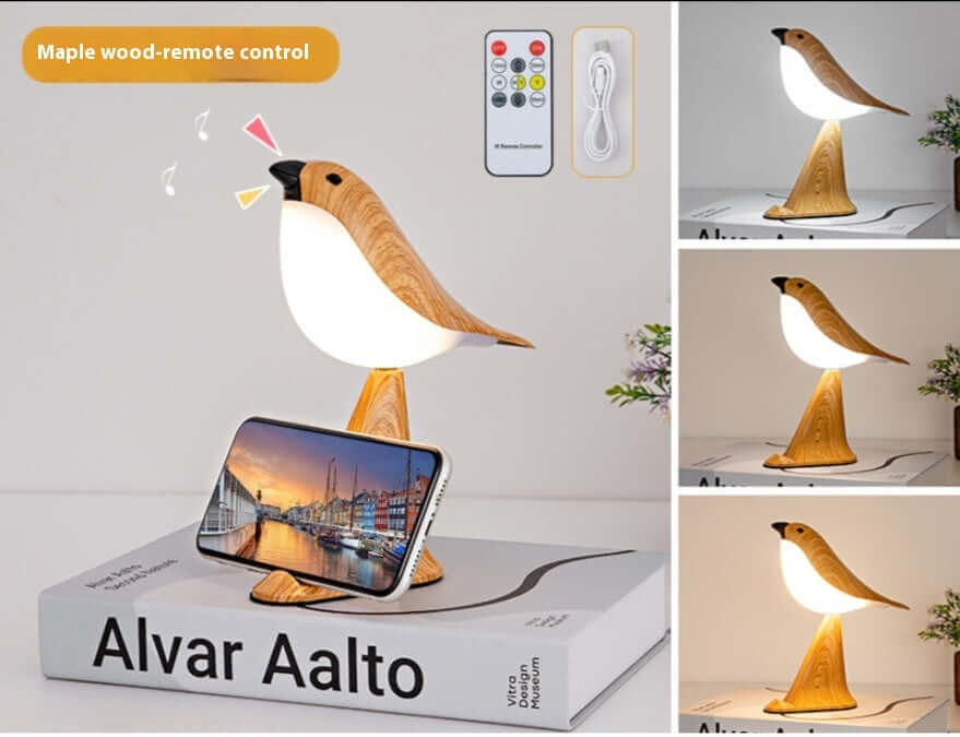 Creative With Sound USB Charging Magpie Table Lamp | Kalsten
