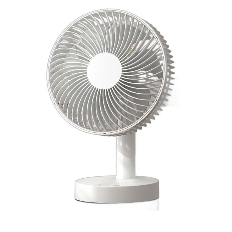 Portable Rechargeable Desktop Fan 8 Inch Mini USB Fan for Home and Office | Kalsten
