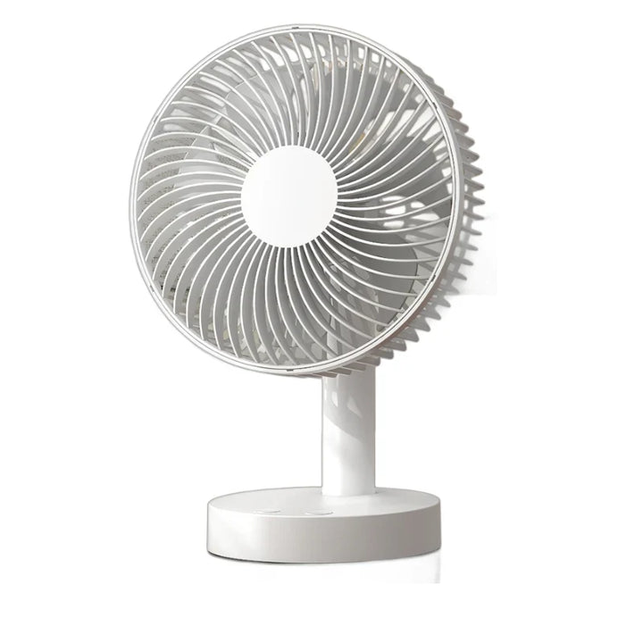 Portable Rechargeable Desktop Fan 8 Inch Mini USB Fan for Home and Office | Kalsten