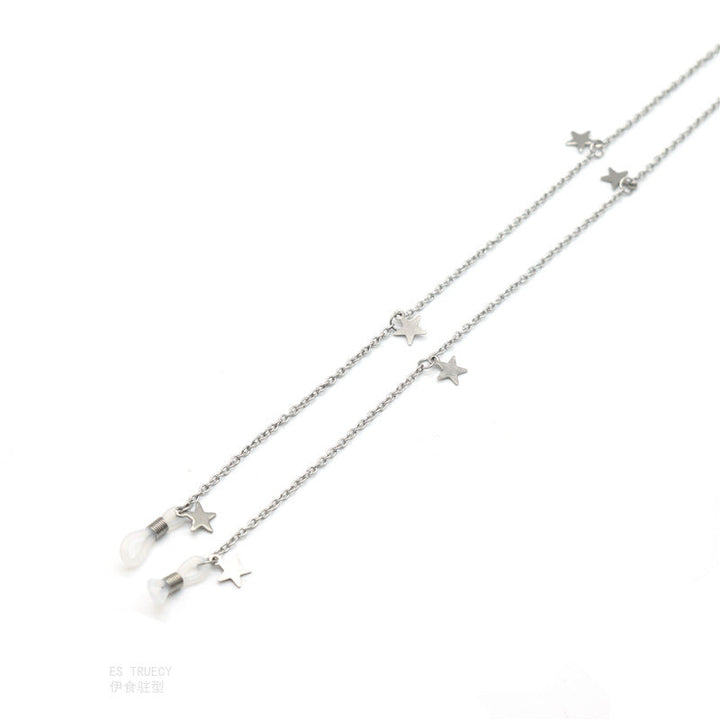 Celestial-Inspired Chain Eyewear Holder Kalsten