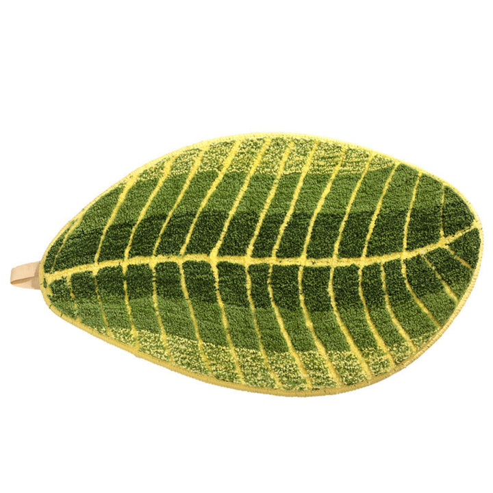 Leaf-Shaped Soft Bath Mat Kalsten
