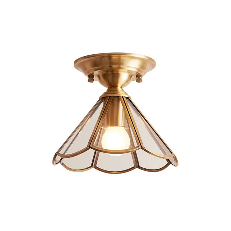 Brass Metal Ceiling Light Fixture Kalsten