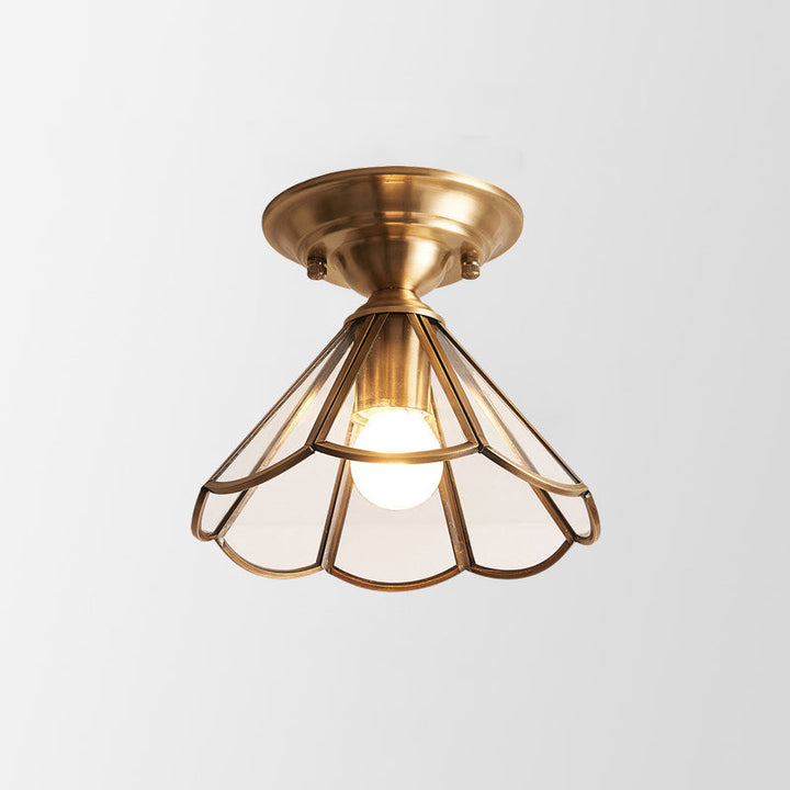Brass Metal Ceiling Light Fixture Kalsten