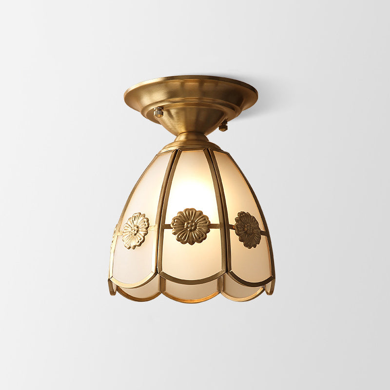 Brass Metal Ceiling Light Fixture Kalsten