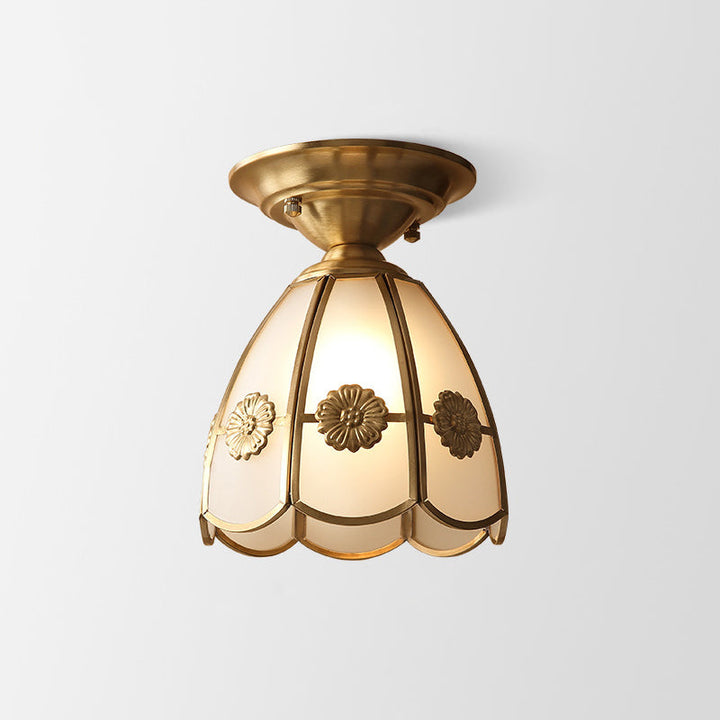 Brass Metal Ceiling Light Fixture Kalsten