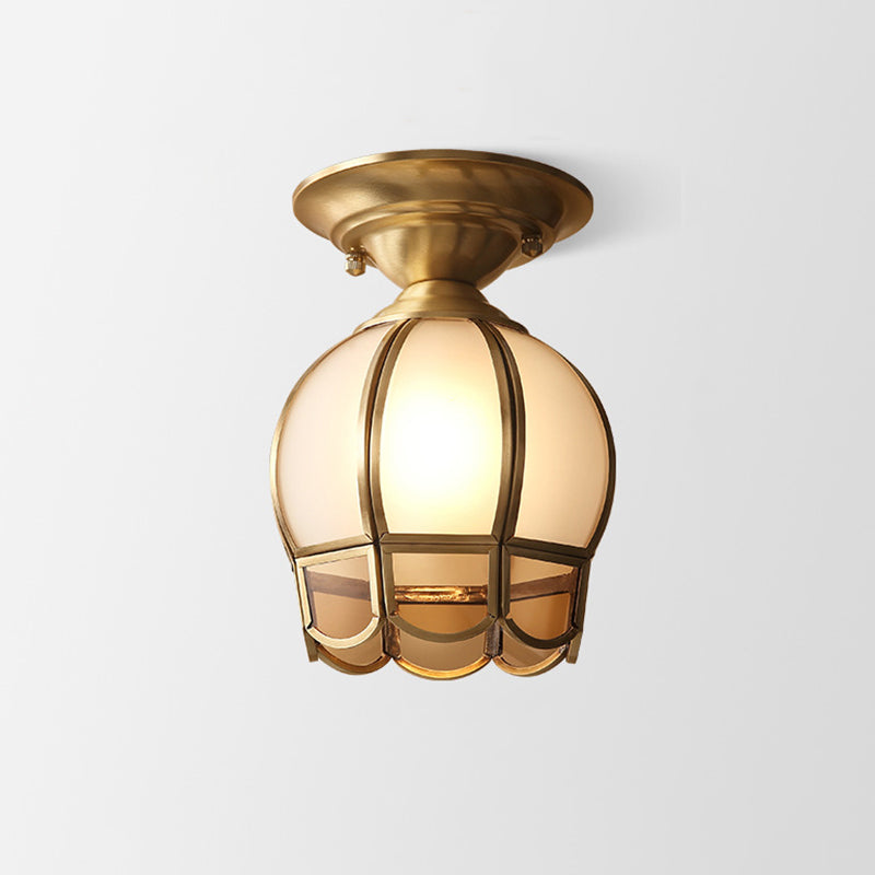 Brass Metal Ceiling Light Fixture Kalsten