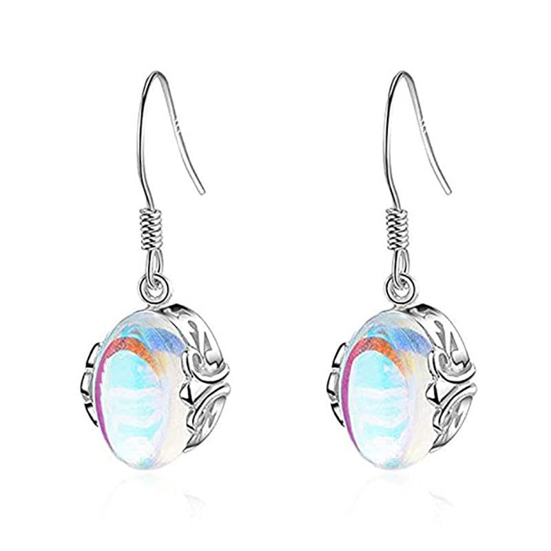 Colorful Crystal Drop Earrings Kalsten