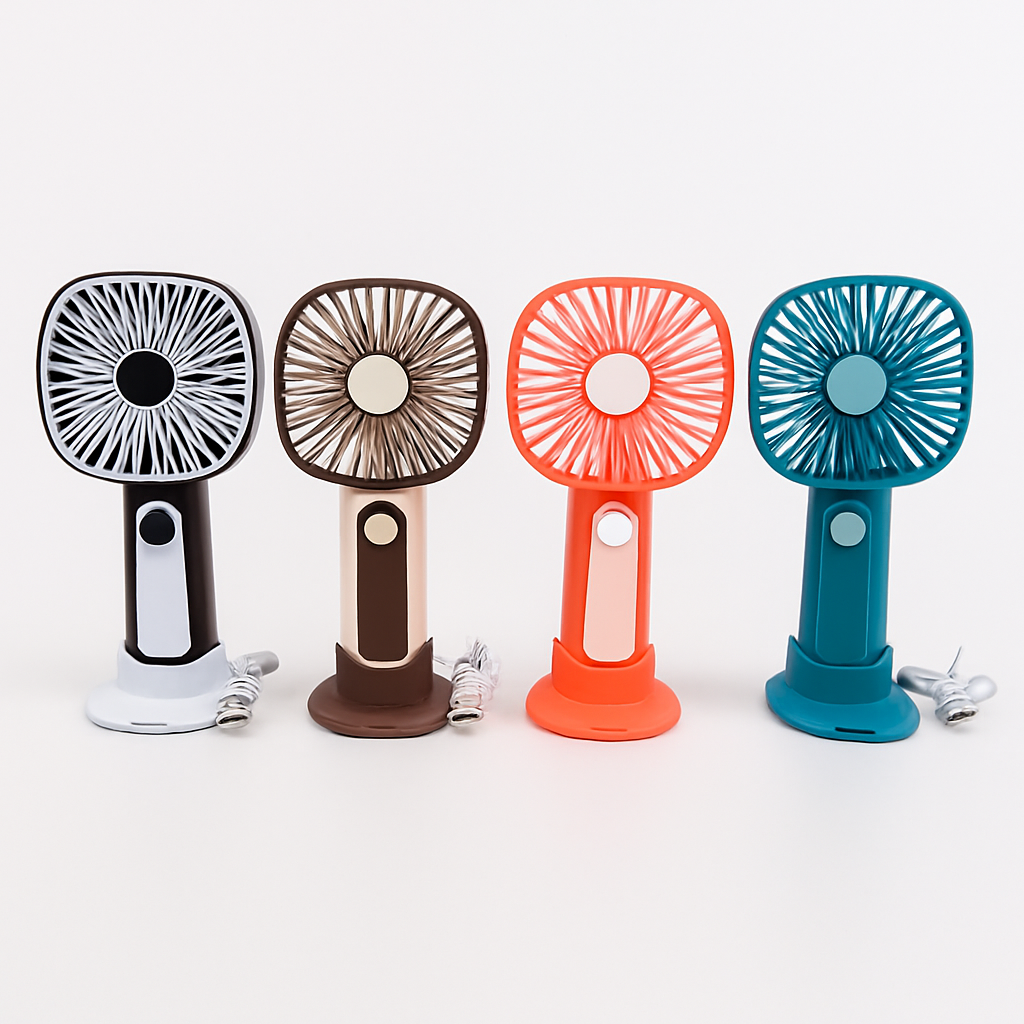 Mini Handheld Fan – 3-Speed USB Rechargeable | Kalsten