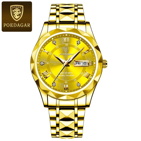 Kalsten | Waterproof Luxury Men's Wristwatch by the Top Brand with Luminous Function