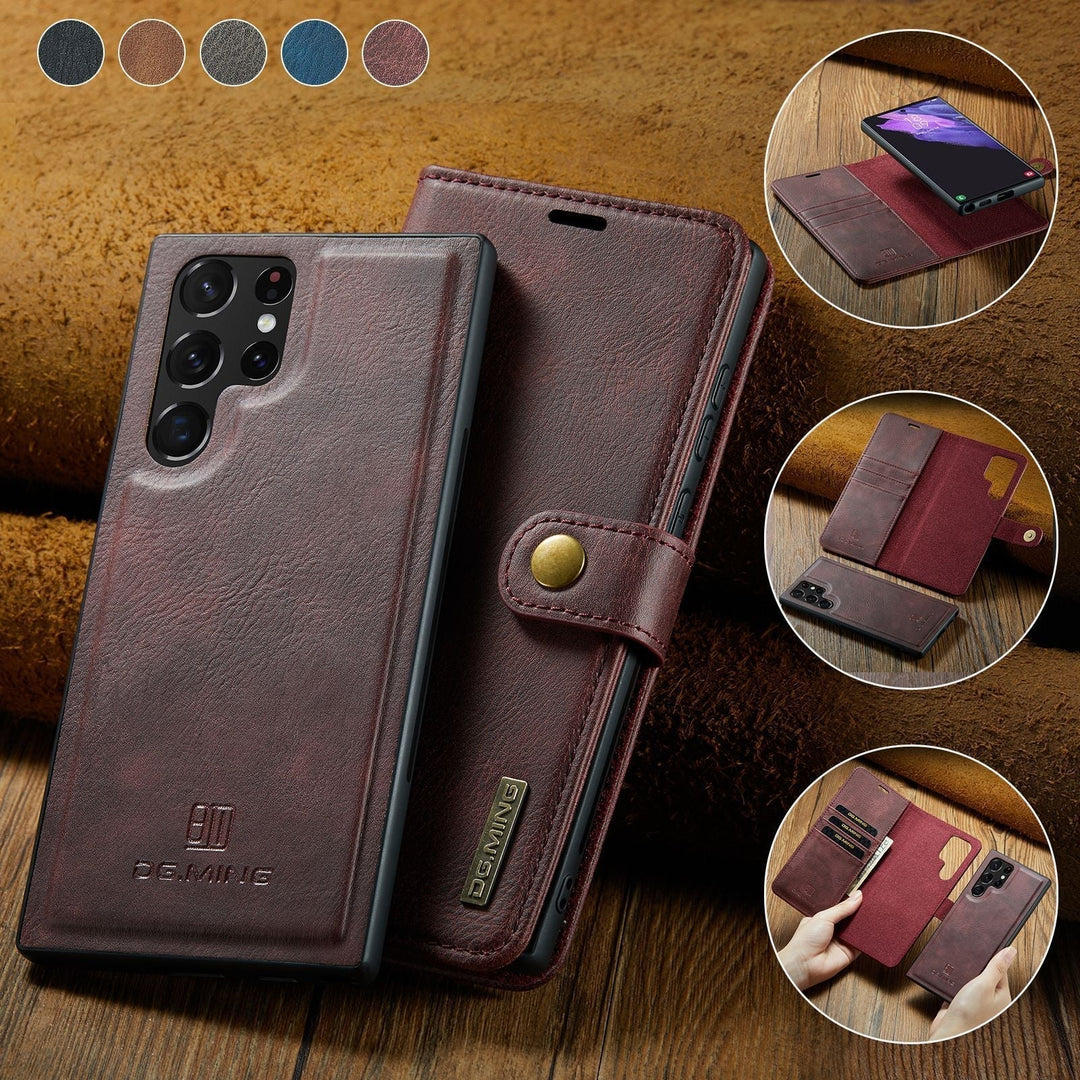 Kalsten | 2 in 1 removable flip leather case for Samsung Galaxy
