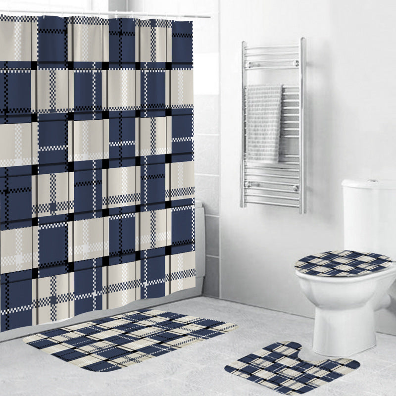 Cactus-Themed Shower Curtain Kalsten