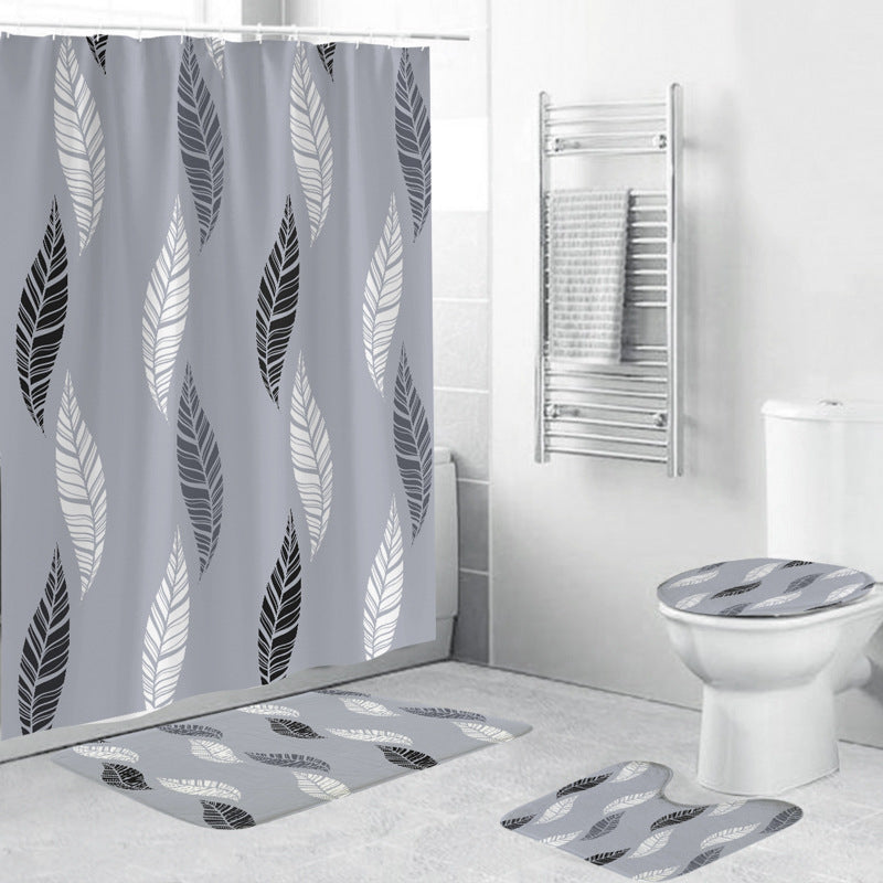 Cactus-Themed Shower Curtain Kalsten