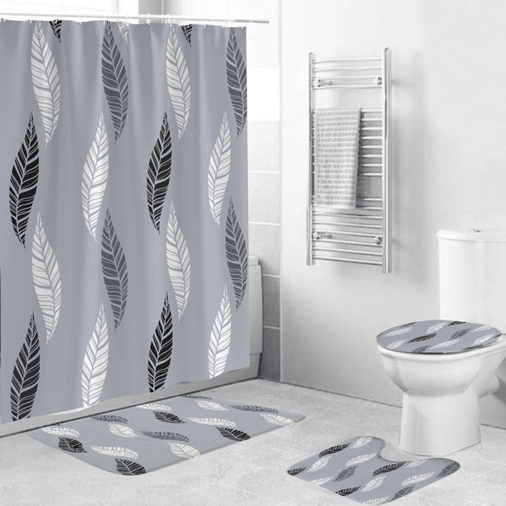 Cactus-Themed Shower Curtain Kalsten