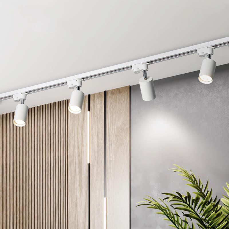 Track Light Iron 39.4 in 3 Head LED Adjustable Ceiling Lighting Modern Indoor Spotlight Fixture | Kalsten