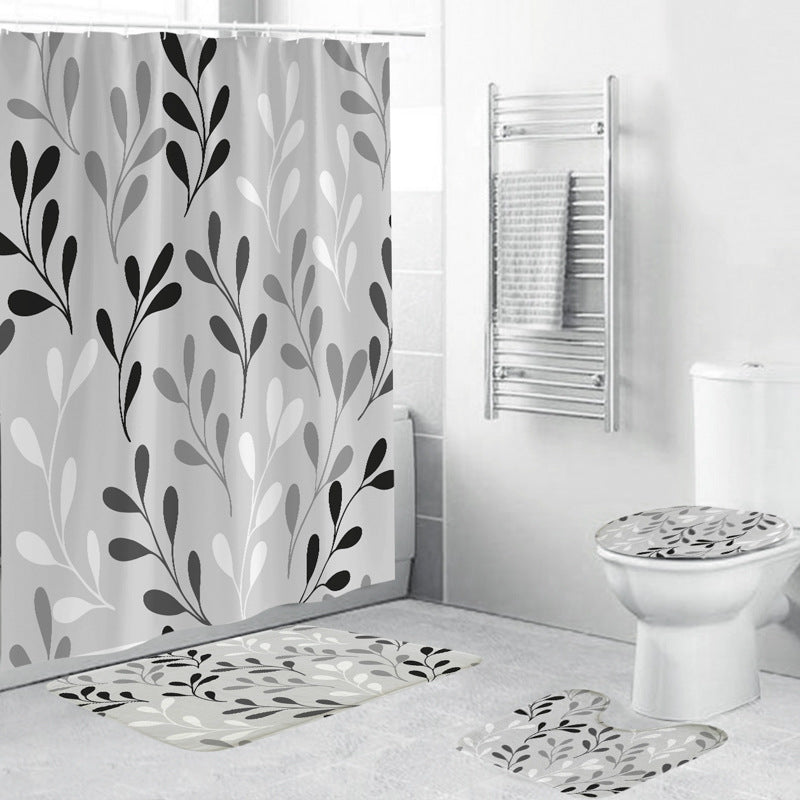 Cactus-Themed Shower Curtain Kalsten