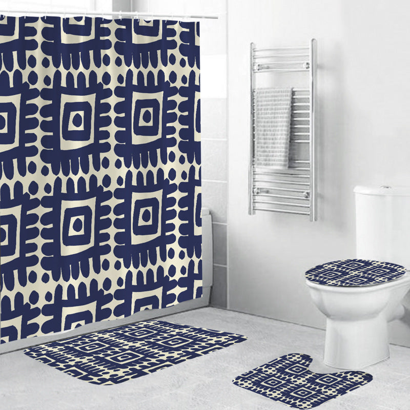Cactus-Themed Shower Curtain Kalsten