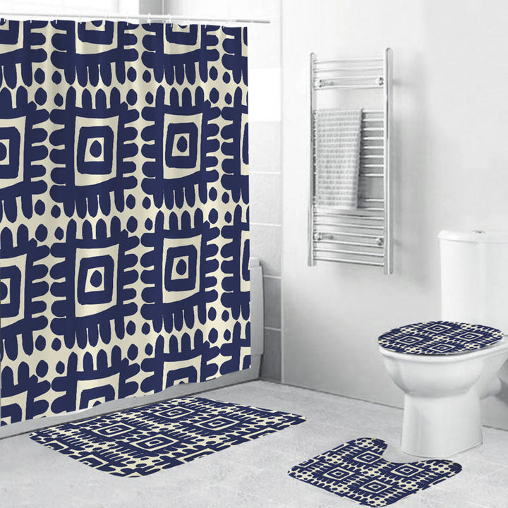 Cactus-Themed Shower Curtain Kalsten