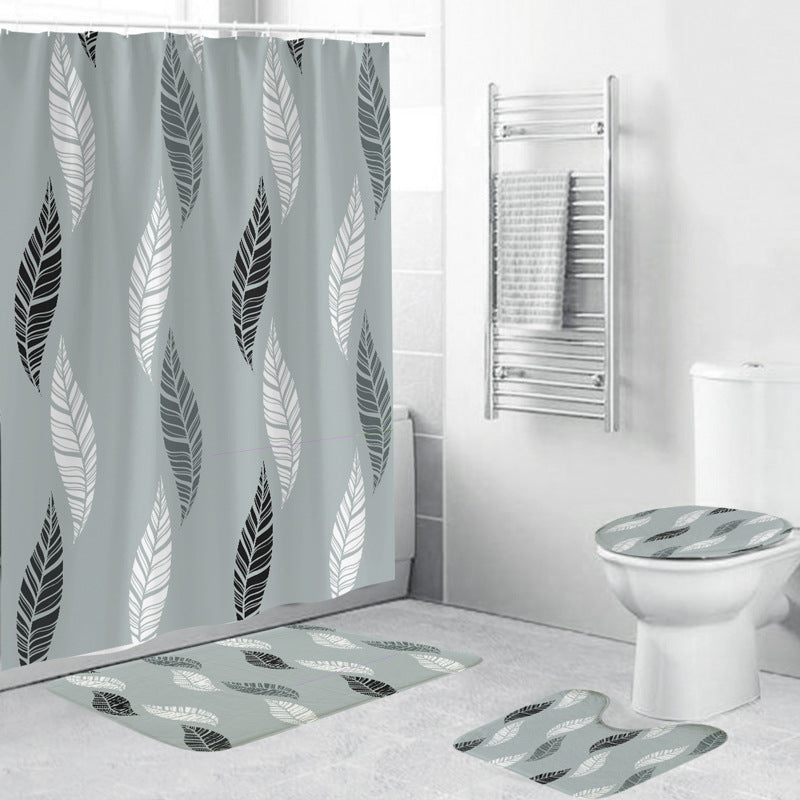 Cactus-Themed Shower Curtain Kalsten