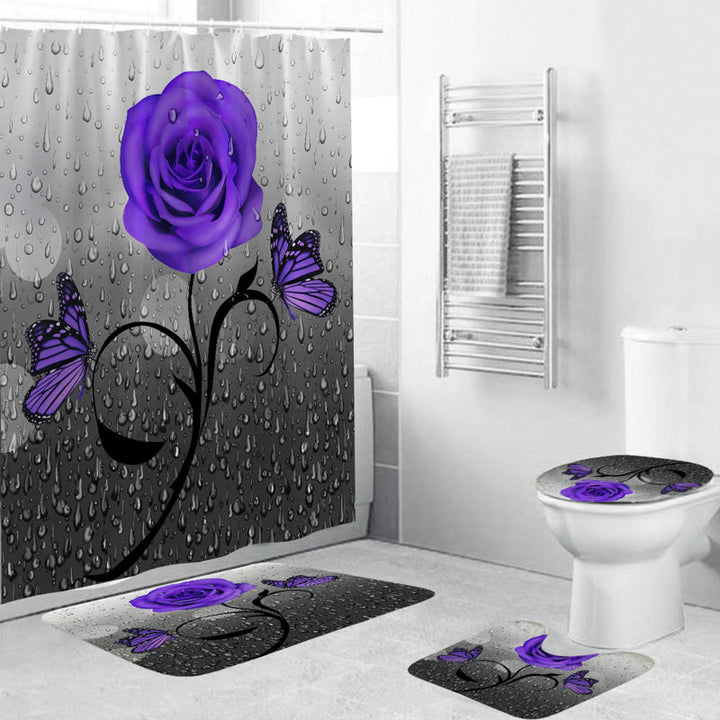 Cactus-Themed Shower Curtain Kalsten