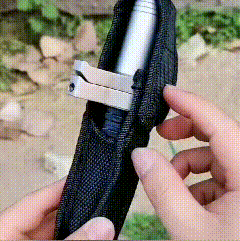 Automatic Self Defense Walking Stick for Hiking and Urban Safety