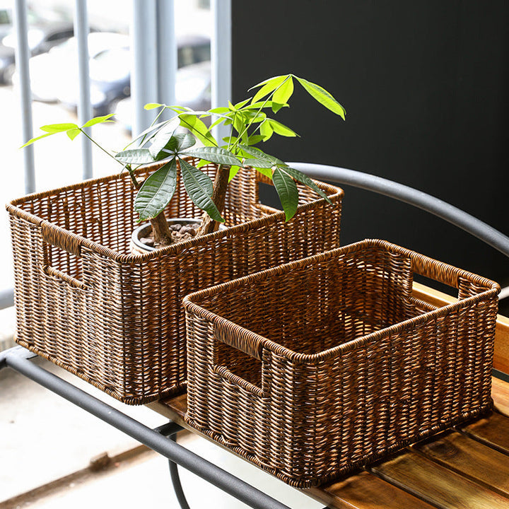 Handcrafted Woven Storage Organizer Kalsten