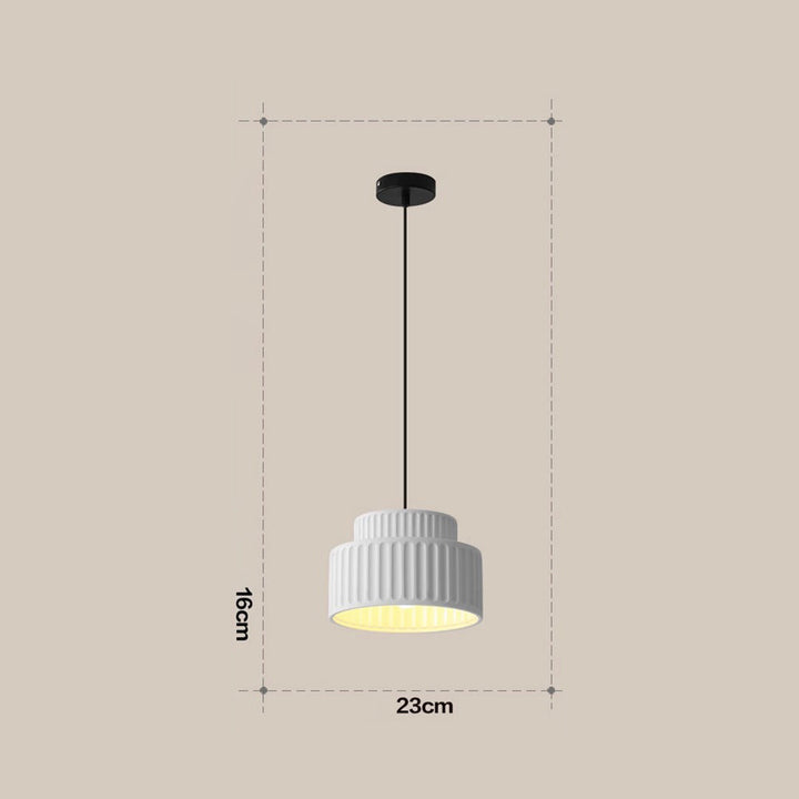 Bauhaus Resin Simple Modern Pendant Lamp | Kalsten