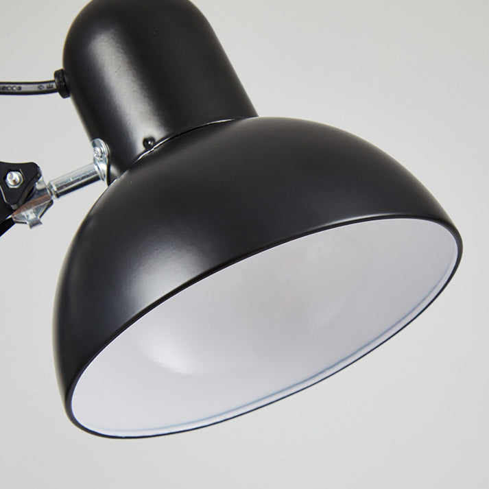 Modern minimalist retractable table lamp with long arm and clip made of ABS with 1 light for the bedroom | Kalsten