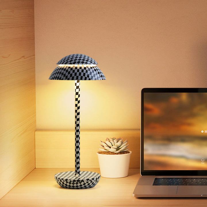 Aurelia Noire - Rechargeable Wireless Table Lamp with Built-in LED Lighting and Battery Kalsten