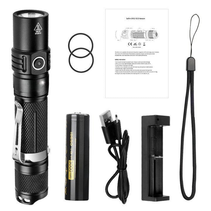 Night Power Tactical LED Flashlight | Kalsten