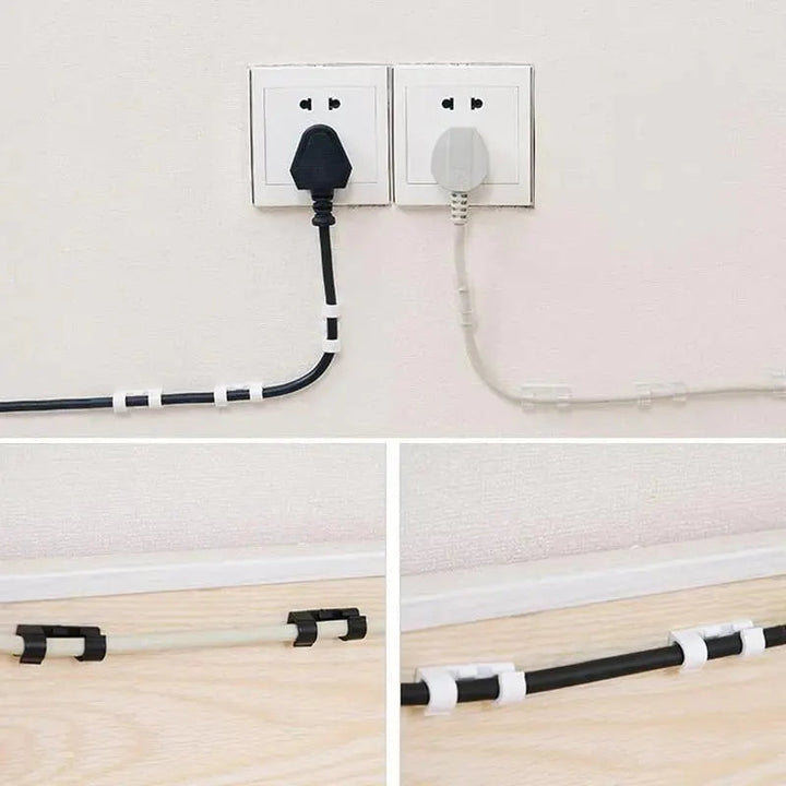 Kalsten | 20-piece cable holder for stress-free organization and elegant spatial feel