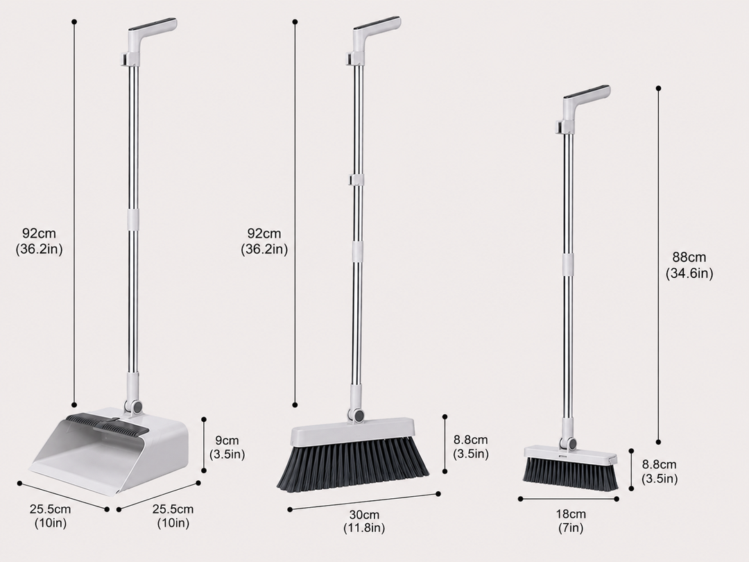 Kalsten | Multifunctional Broom and Dustpan Set - SweepMaster
