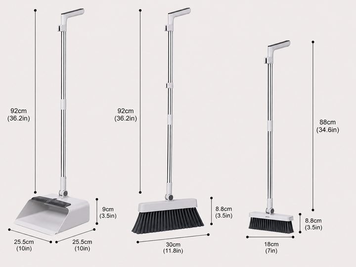 Kalsten | Multifunctional Broom and Dustpan Set - SweepMaster