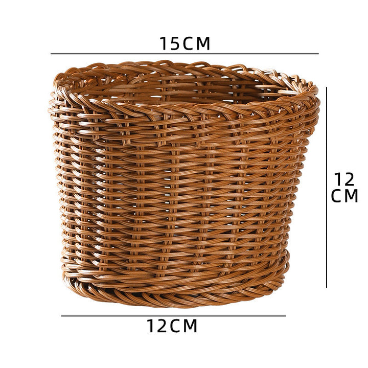 Unisex Round Storage Bowl made of woven material Kalsten