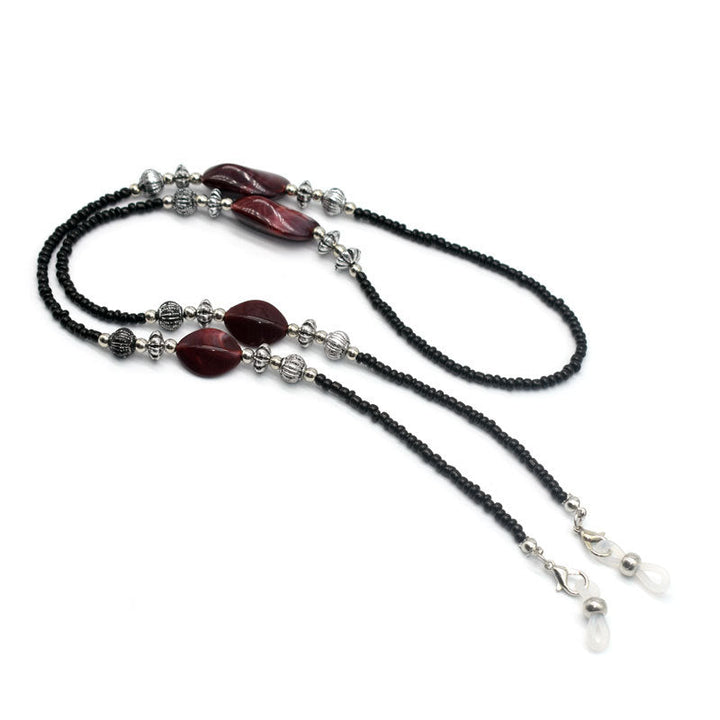 Elegant Beaded Eyewear Holder Chain Kalsten