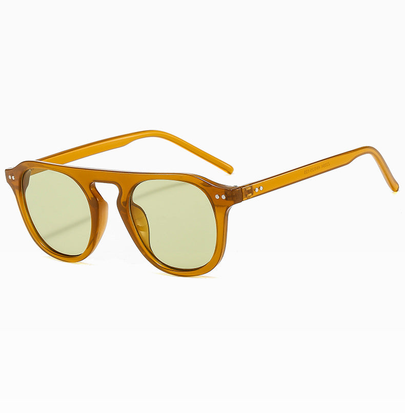 Ladies classic sunglasses with square frame and polarized lenses Kalsten