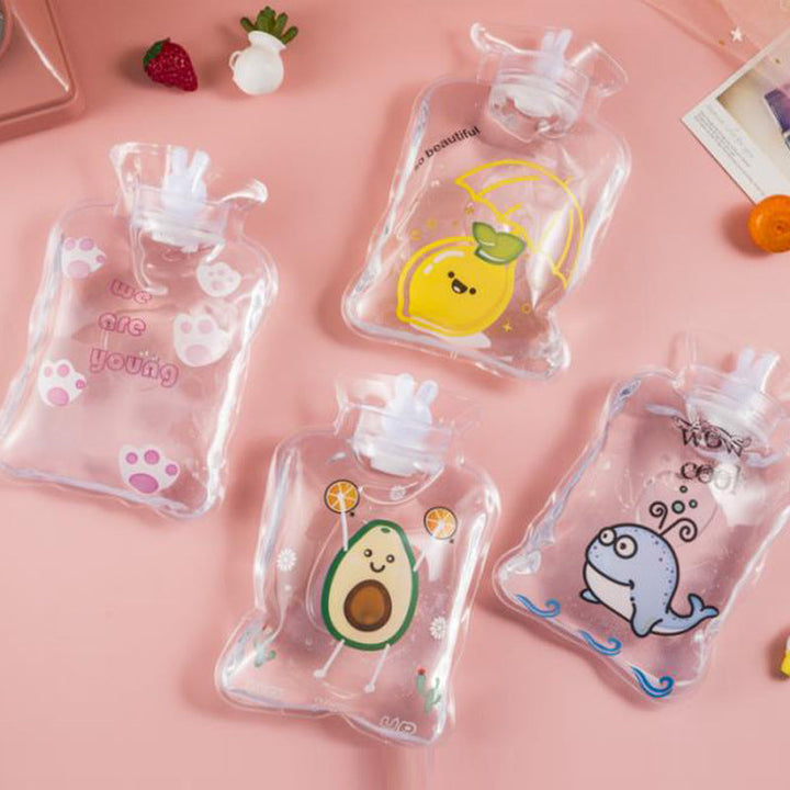 Ladies Transparent Water Bottle Set Bowlift