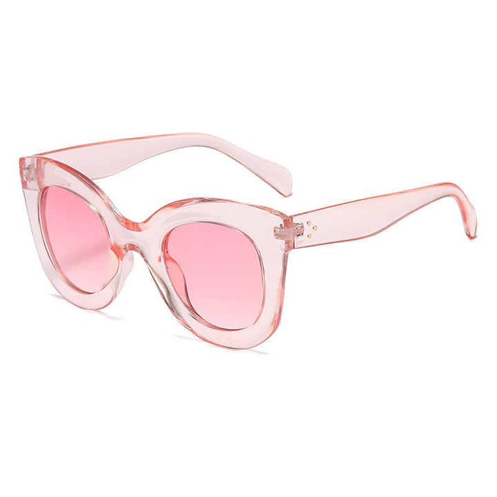 Ladies Elegant oversized sunglasses with an extravagant frame Kalsten