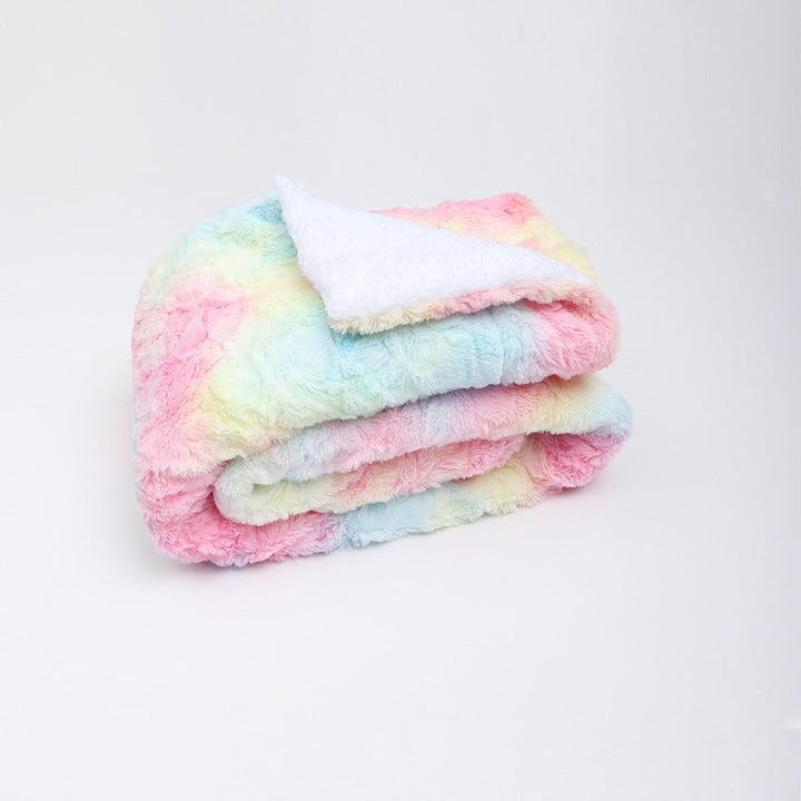 Women's luxurious cuddly blanket made of soft microfiber fabric Kalsten