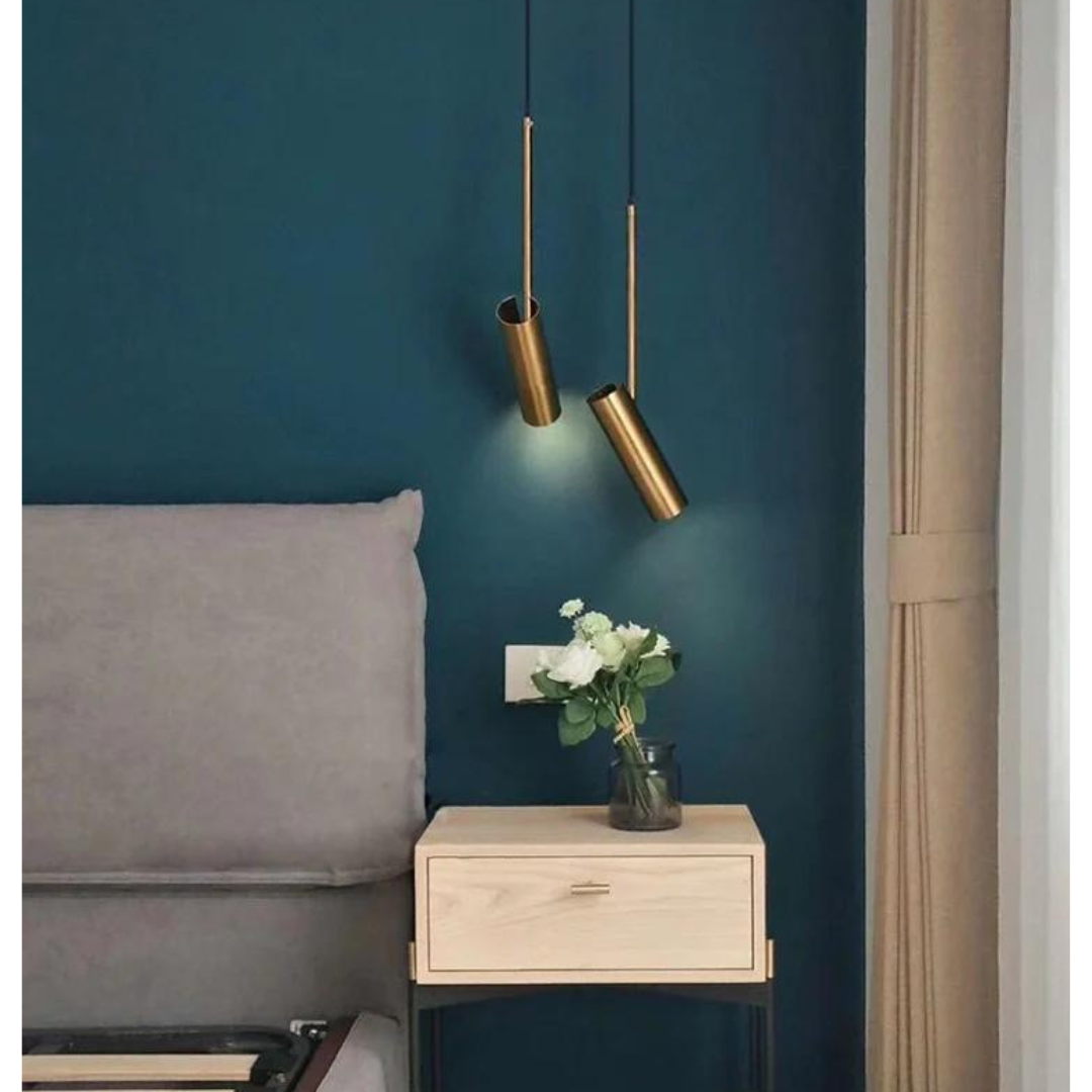 Elegant LED Pendant Lamp for Atmospheric Bedrooms – 15m² Kalsten