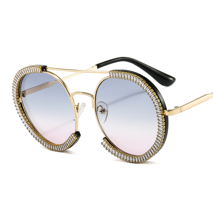 Ladies sunglasses with glamorous rim and innovative design Kalsten
