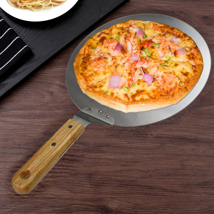 Professional Pizza Baking Set with Stainless Steel Peels, Cutter and Serving Spatula Kalsten