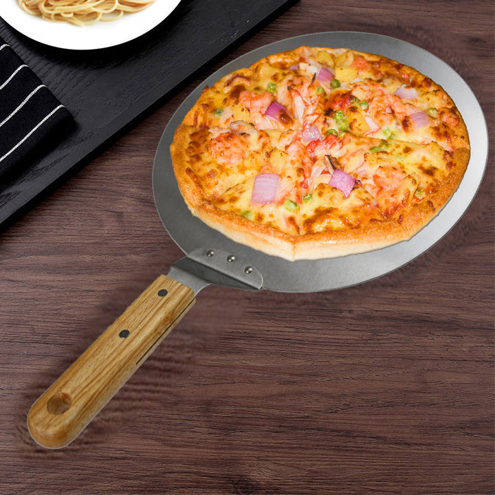 Professional Pizza Baking Set with Stainless Steel Peels, Cutter and Serving Spatula Kalsten