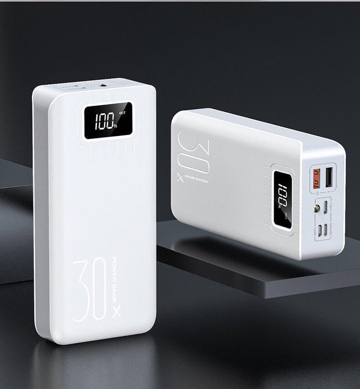Powerful power bank with LCD display and multiple connections Kalsten