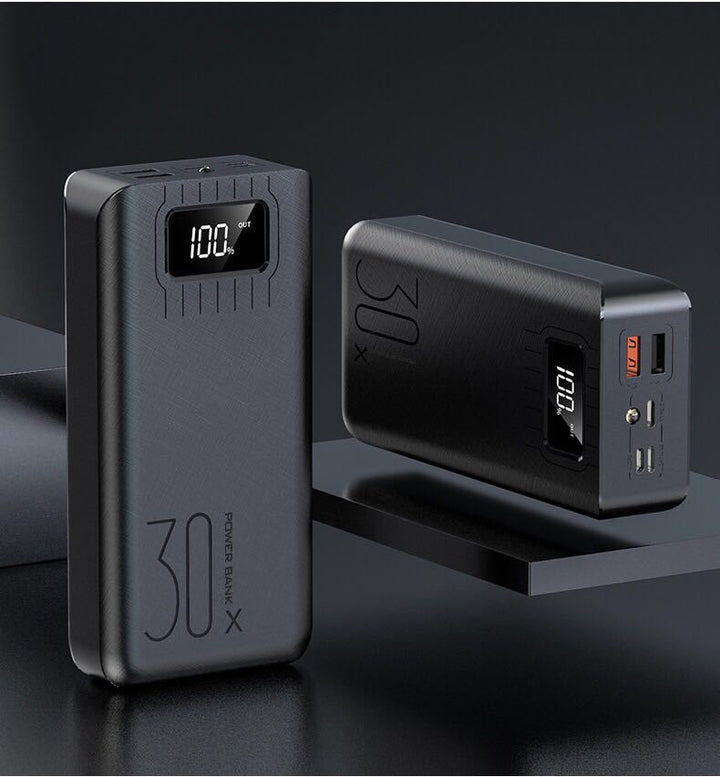 Powerful power bank with LCD display and multiple connections Kalsten