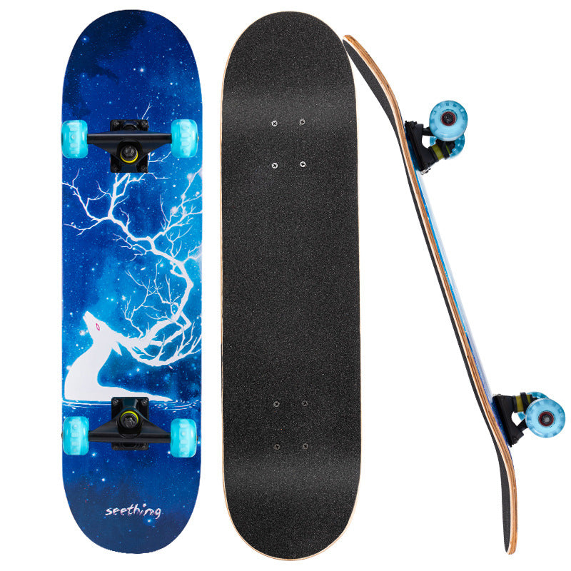 Sturdy Graphic Skateboard Kalsten